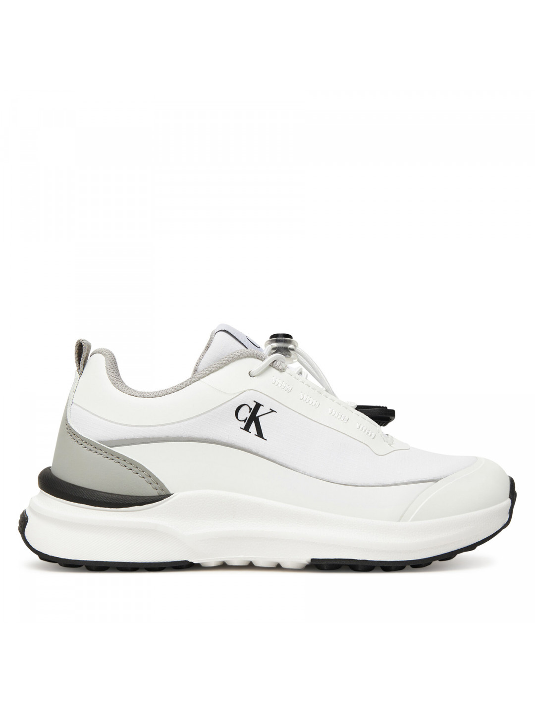 Sneakersy Calvin Klein Low Cut Lace-Up Sneaker V3X9-83171-1844 S Bílá